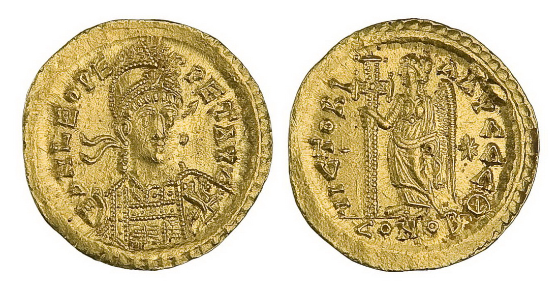 3. Византийская Империя. Лев I (457-473 гг. н.э.) Cолид