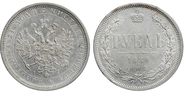 364. 1 Рубль 1884 г. СПб-АГ.