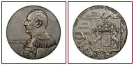 102. Медаль в честь графа И.И. Воронцова-Дашкова. 1897 г.