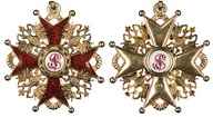 105. Знак Ордена Святого Станислава 3-й степени. 