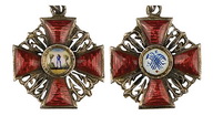 140. Фрачная копия знака Ордена Святой Анны. 