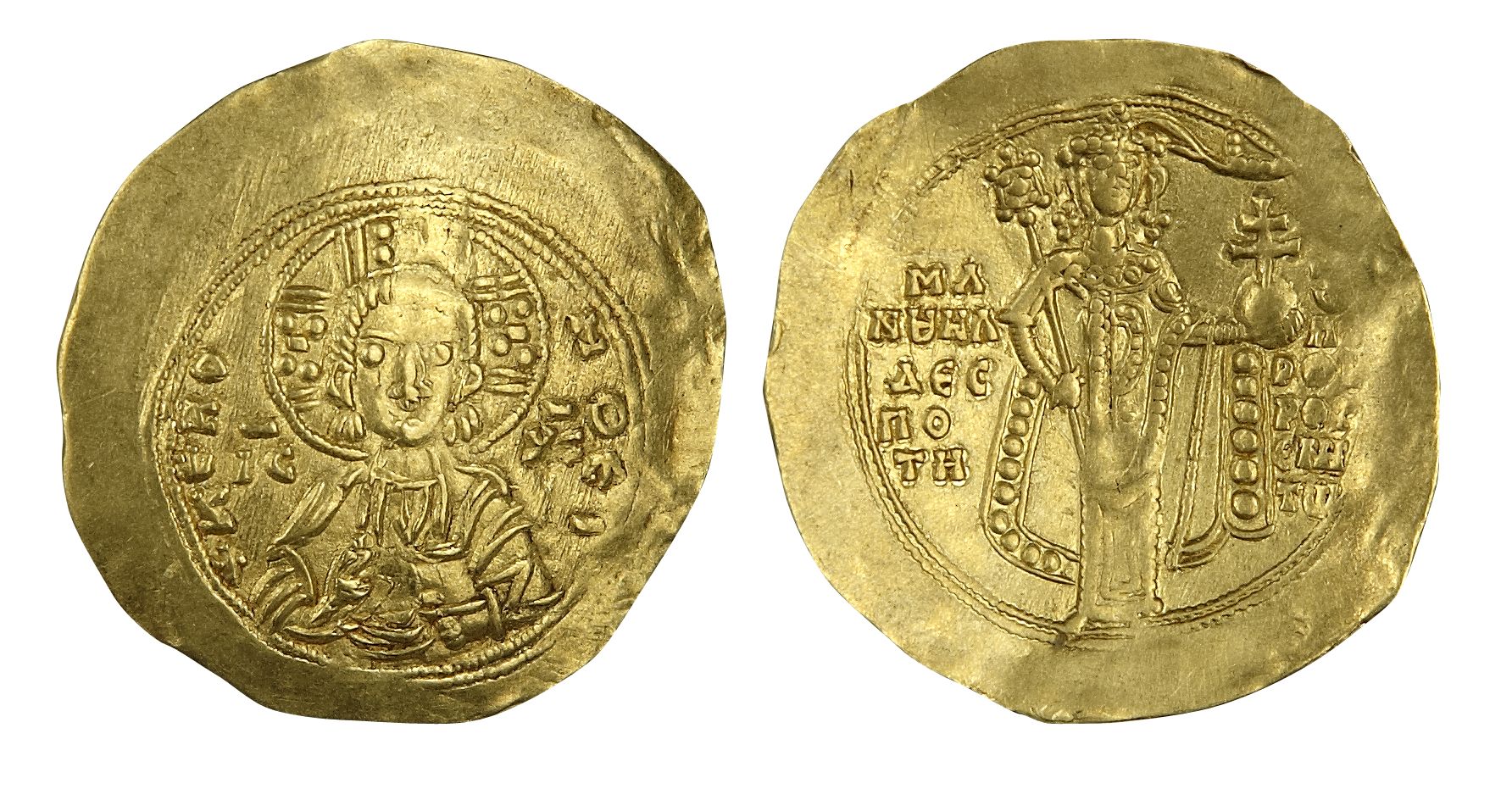 Лот №6. Византийская Империя. Мануил I (1143 - 1180 гг.) Иперпирон.