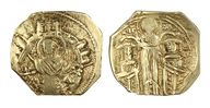 Лот №7. Византийская Империя. Андроник II и Михаил IX (1294 - 1320 гг.) Иперпирон около 1303-1320 гг.