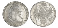 Лот №28. 1 Рубль 1736 г. Портрет и орел образца 1735 г.