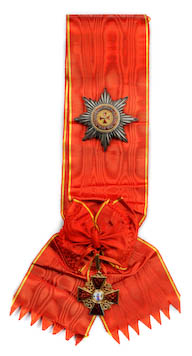 139. Комплект знаков ордена Святой Анны 1-й степени.