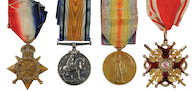 197. Комплект наград британского офицера G.P. Bigg-Wither (1878-1950):