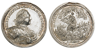 5. Настольная медаль «В память победы при Лесной. 1708 г.» <br>