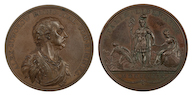 52. Настольная медаль «В честь графа А.В.Суворова. 1799 г.» <br>