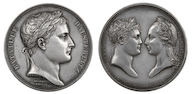 57. Настольная медаль «В память битвы при Аустерлице. 1805 г.»