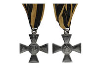 78. Знак Отличия Военного Ордена для Прусских ветеранов с вензелем AI. №3729.