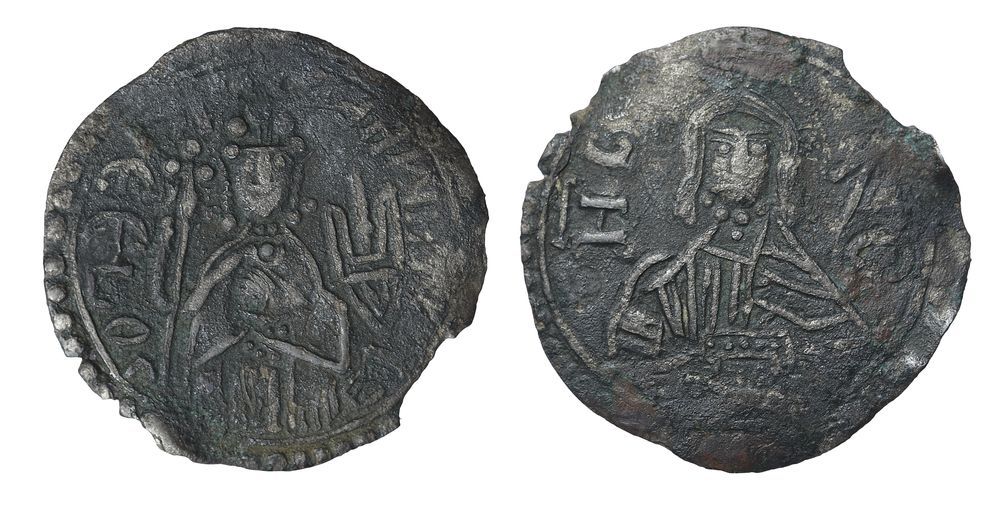 Лот 1 Владимир Святославич (980 - 1015 гг.) Серебреник I тип