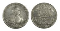 Лот 30 Наградная медаль “В память заключения Абоского мира со Швецией. 7 августа 1743 г.”