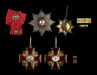 Лот 156 Комплект знаков Ордена Св. Александра Невского.