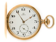Часы 3-крышечныe с секундным циферблатом фирмы «Оmega» 