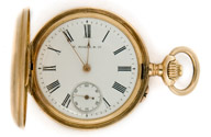Часы 3-крышечныe с секундным циферблатом фирмы «Qte Monard»